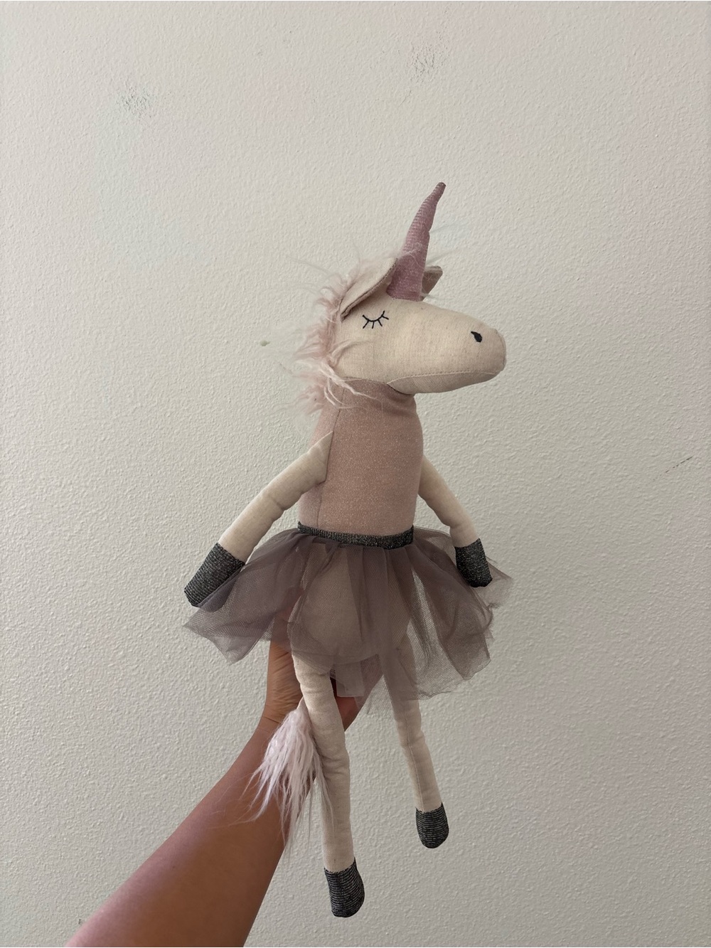 Mon Ami unicorn ballerina stuffed animal